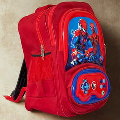 Spiderman Kids School Backpack (Class 1 - Class 7)